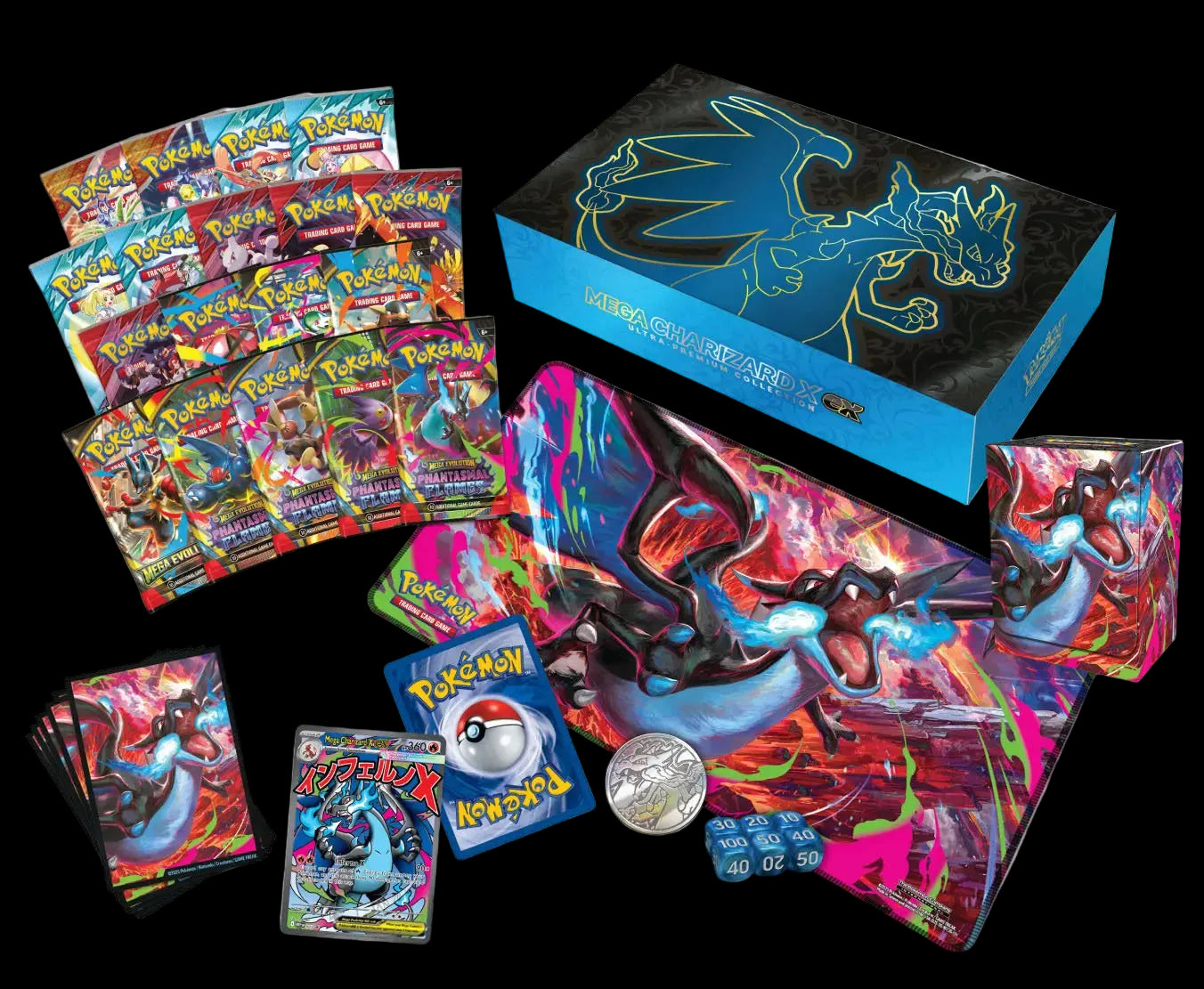 Phantasmal Flames Mega Charizard X ex Ultra Premium Collection